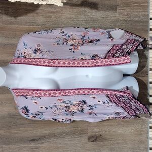 Knox Rose Floral Kimono Cardigan